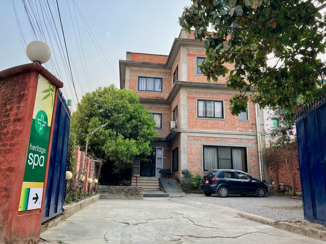 Heritage Spa Building Basundhara Best Place For Taking Spa